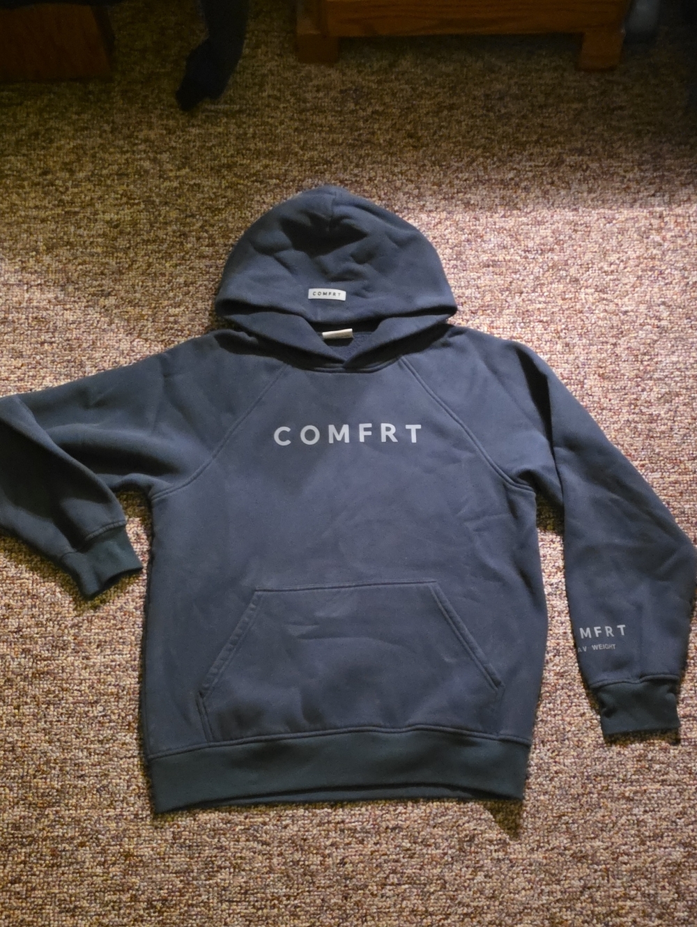 Comfrt Tranquil Hoodie- Medium Pine Green